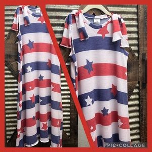 SOLD Girls Custom Made Fouth of July Dress🇺🇸